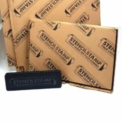 Stencilstamp - Timbri grandi per scatole 2 timbri grandI personalizzati